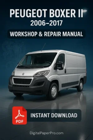 Peugeot Boxer II Workshop Manual (2006–2017)
