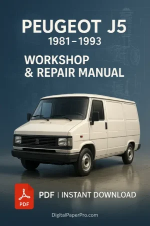 Peugeot J5 Workshop Manual (1981-1993)