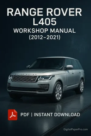 Range Rover L405 Workshop Manual (2012–2021)