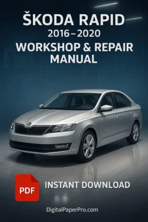 Skoda Rapid Workshop Manual (2016-2020)