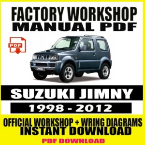 Suzuki Jimny Workshop Manual (1998-2012)