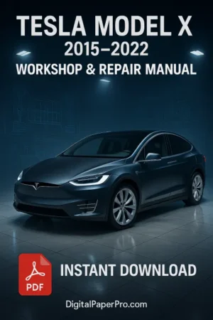 Tesla Model X Workshop Manual (2015-2022)
