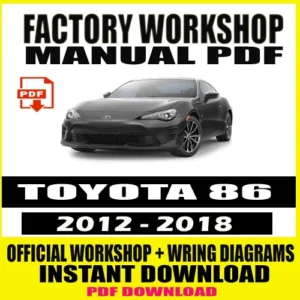 Toyota 86 Workshop Manual (2012–2018)