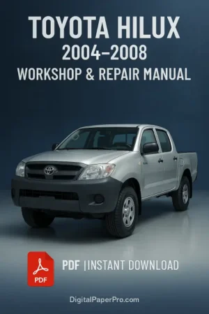 Toyota HiLux Workshop Manual (2004-2008)