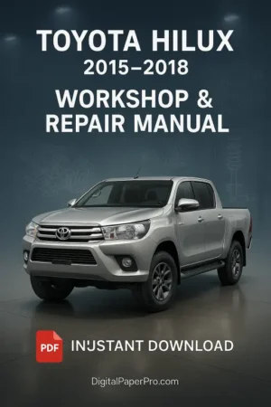 Toyota Hilux Workshop Manual (2015-2018)