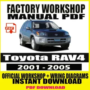 Toyota RAV4 Workshop Manual (2001–2005)