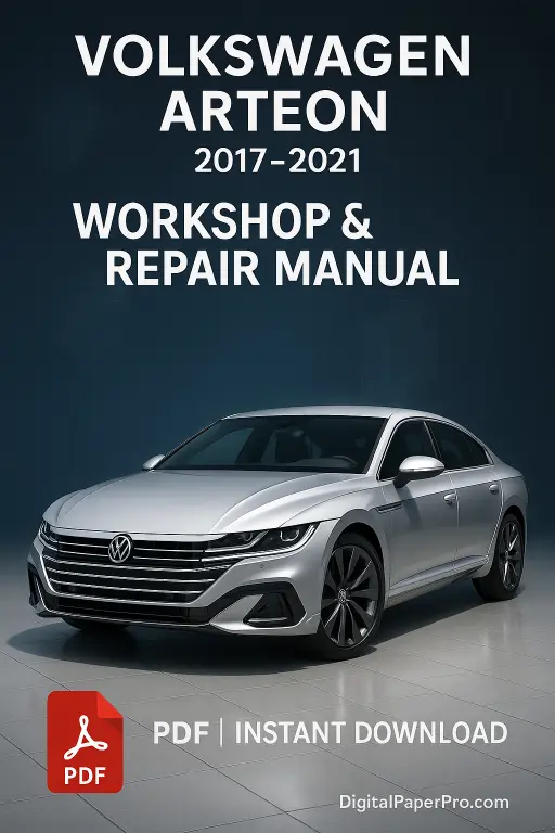 Volkswagen Arteon Workshop Manual (2017–2021) | Official Service PDF