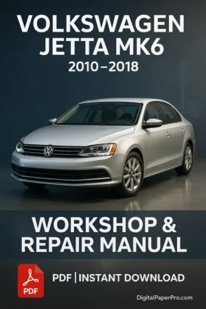 Volkswagen Jetta MK6 Workshop Manual (2010–2018)