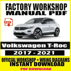 Volkswagen T-Roc Workshop Manual (2017–2021)