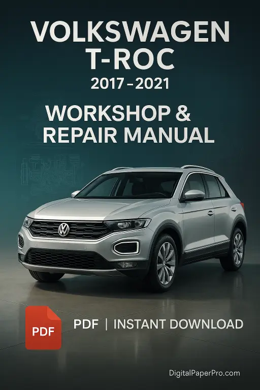 Volkswagen T-Roc Workshop Manual (2017–2021) | Official Repair Guide