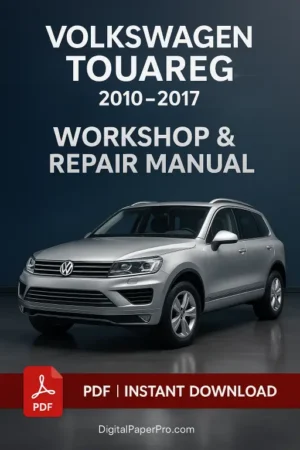 Volkswagen Touareg Workshop Manual (2010–2017)