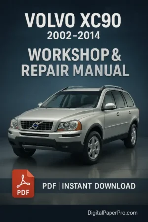 VOLVO XC90 WORKSHOP MANUAL (2002-2014)