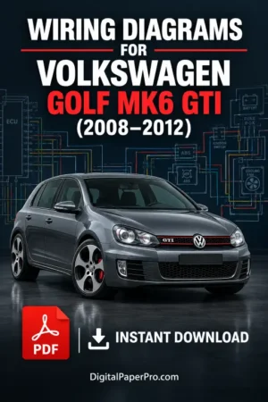 Wiring Diagrams for Volkswagen Golf MK6 GTI (2008-2012)
