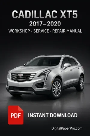 Workshop Manual Cadillac XT5 (2017–2020)