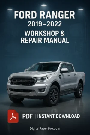 Workshop Manual Ford Ranger (2019-2022)