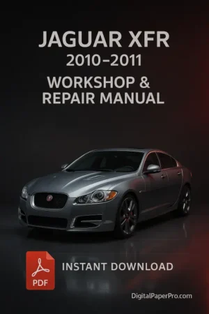 JAGUAR XFR Workshop Manual (2010-2011)